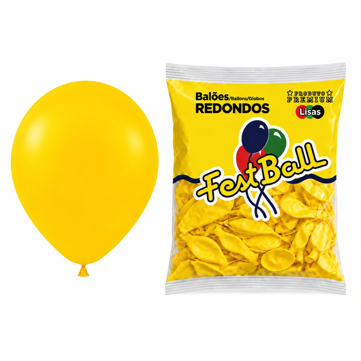 Balão Liso Fest Ball