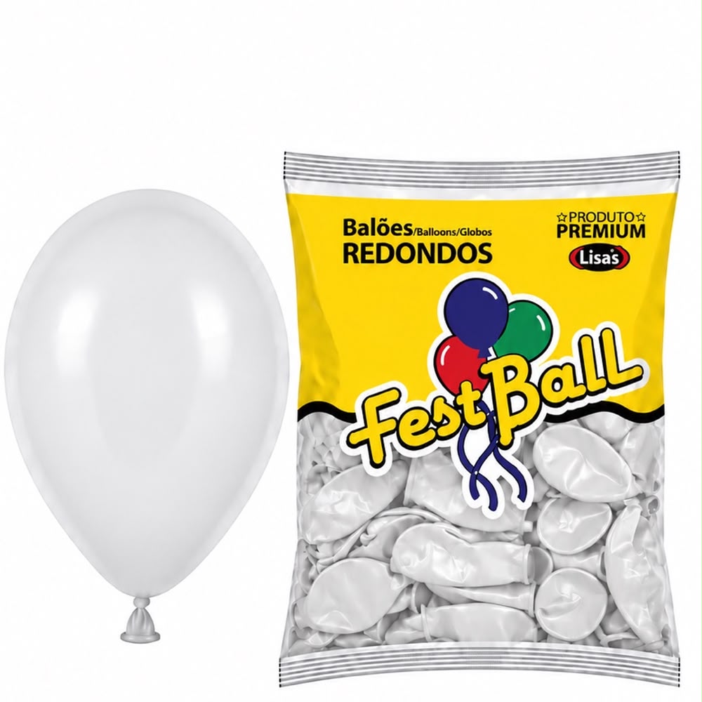 Balão Liso Fest Ball