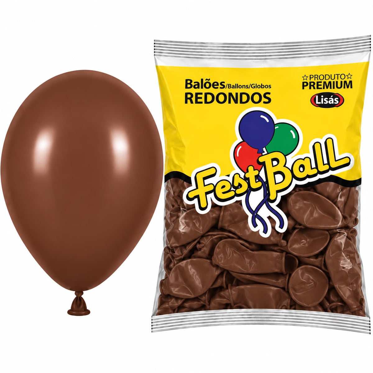 Balão Liso Fest Ball