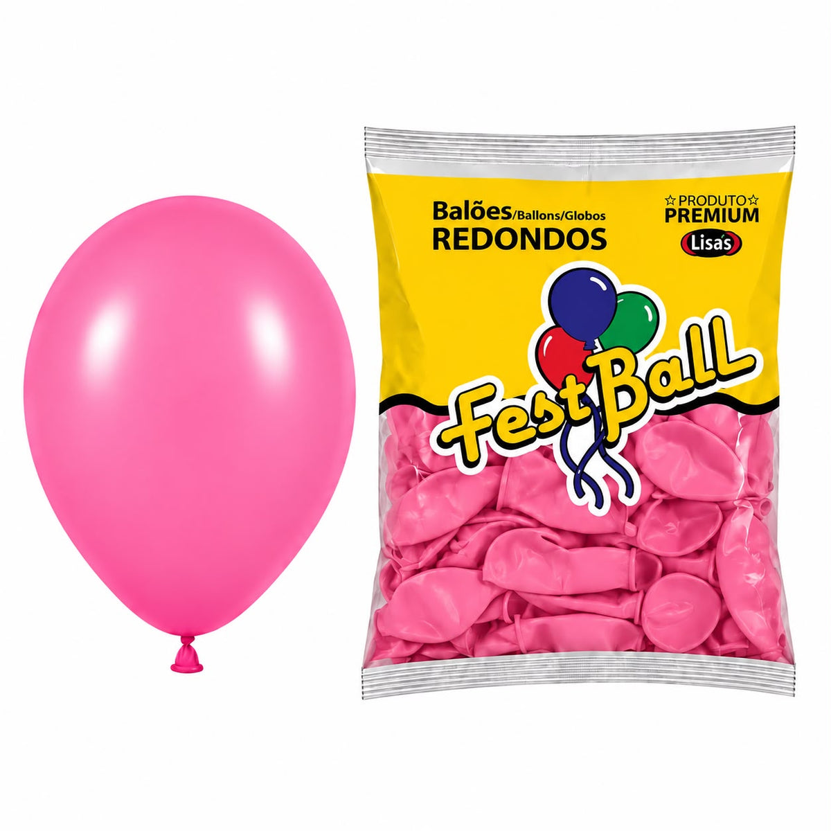Balão Liso Fest Ball