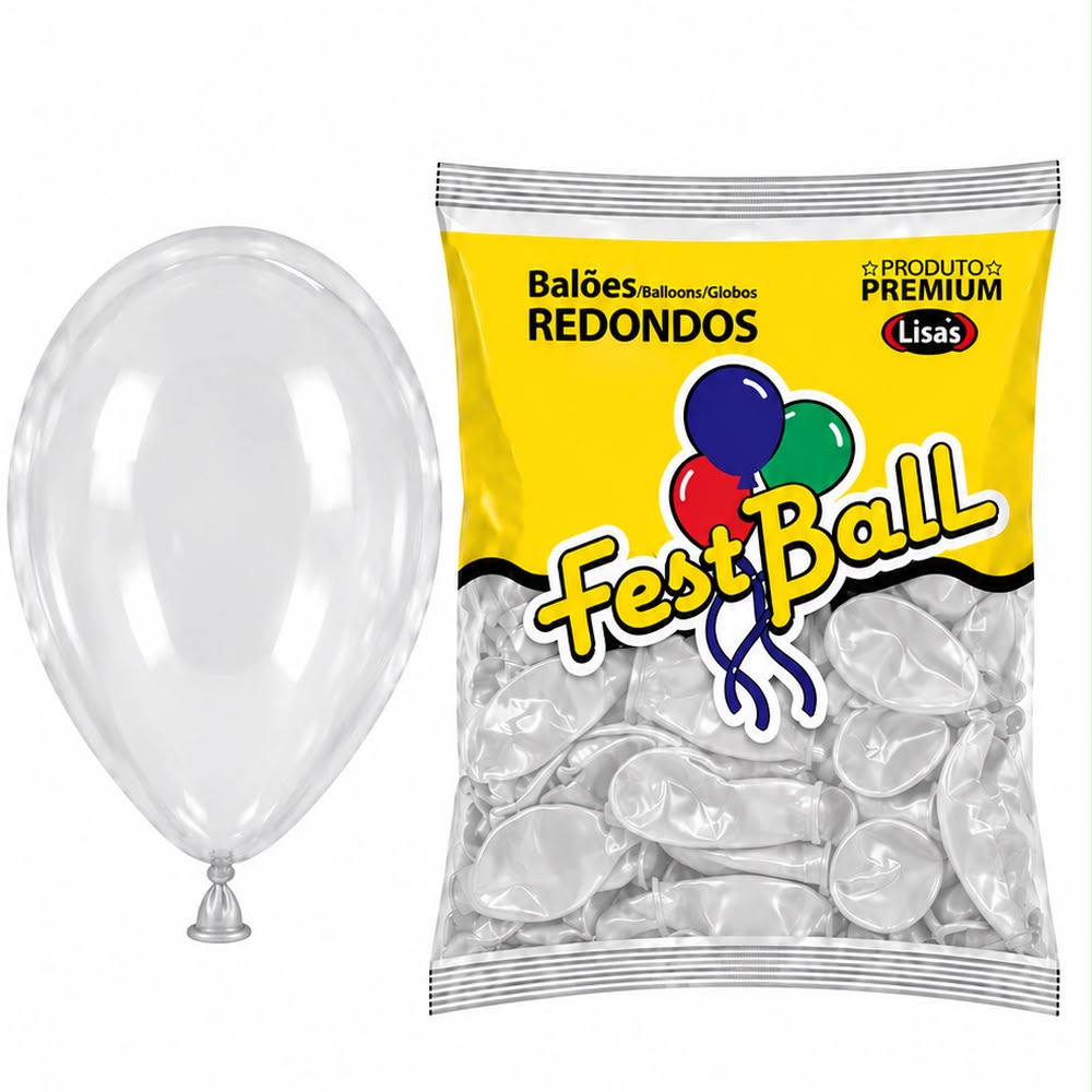 Balão Liso Fest Ball