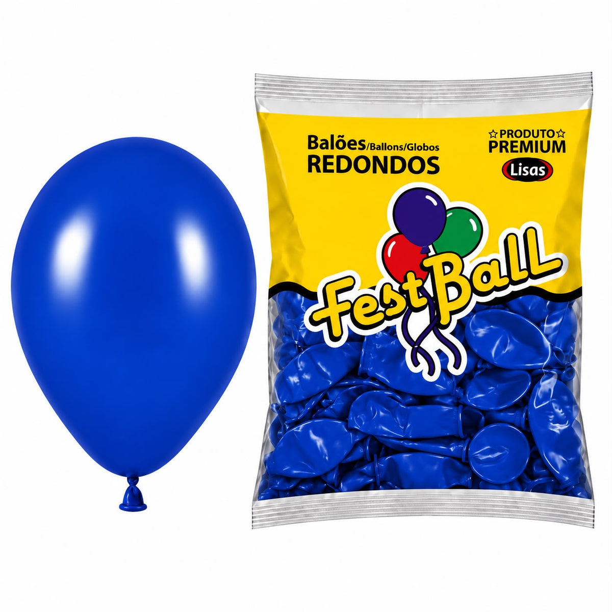 Balão Liso Fest Ball