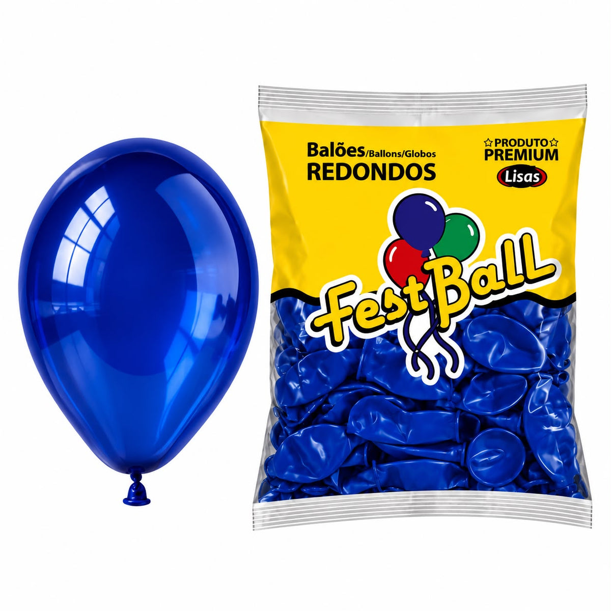 Balão Liso Fest Ball
