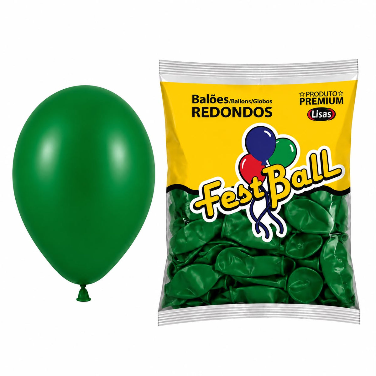 Balão Liso Fest Ball