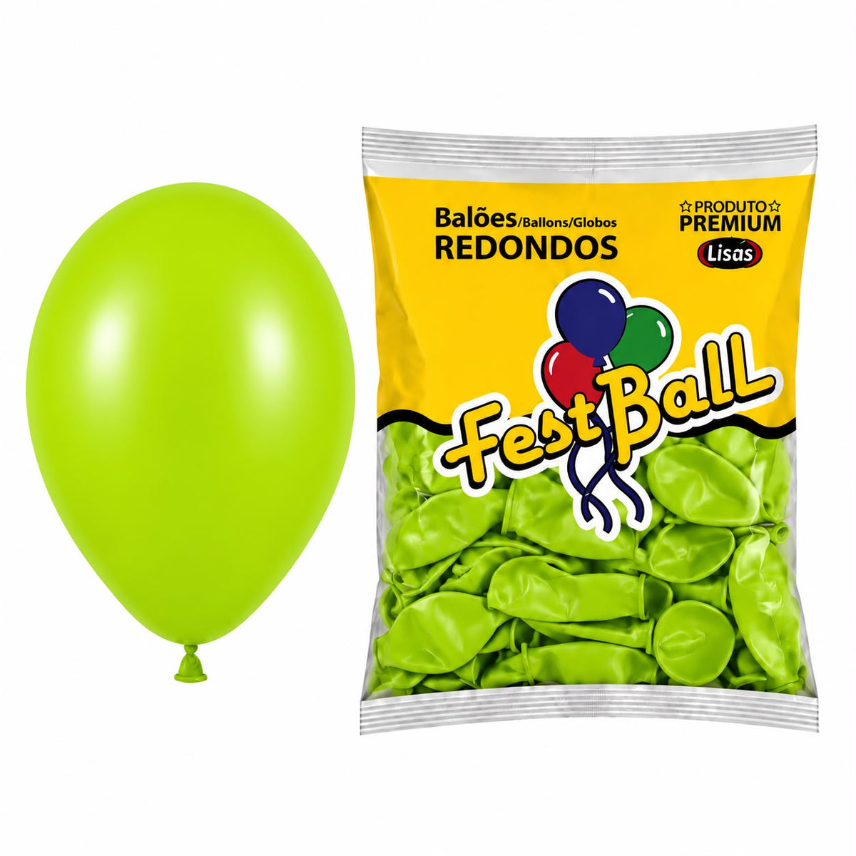 Balão Liso Fest Ball