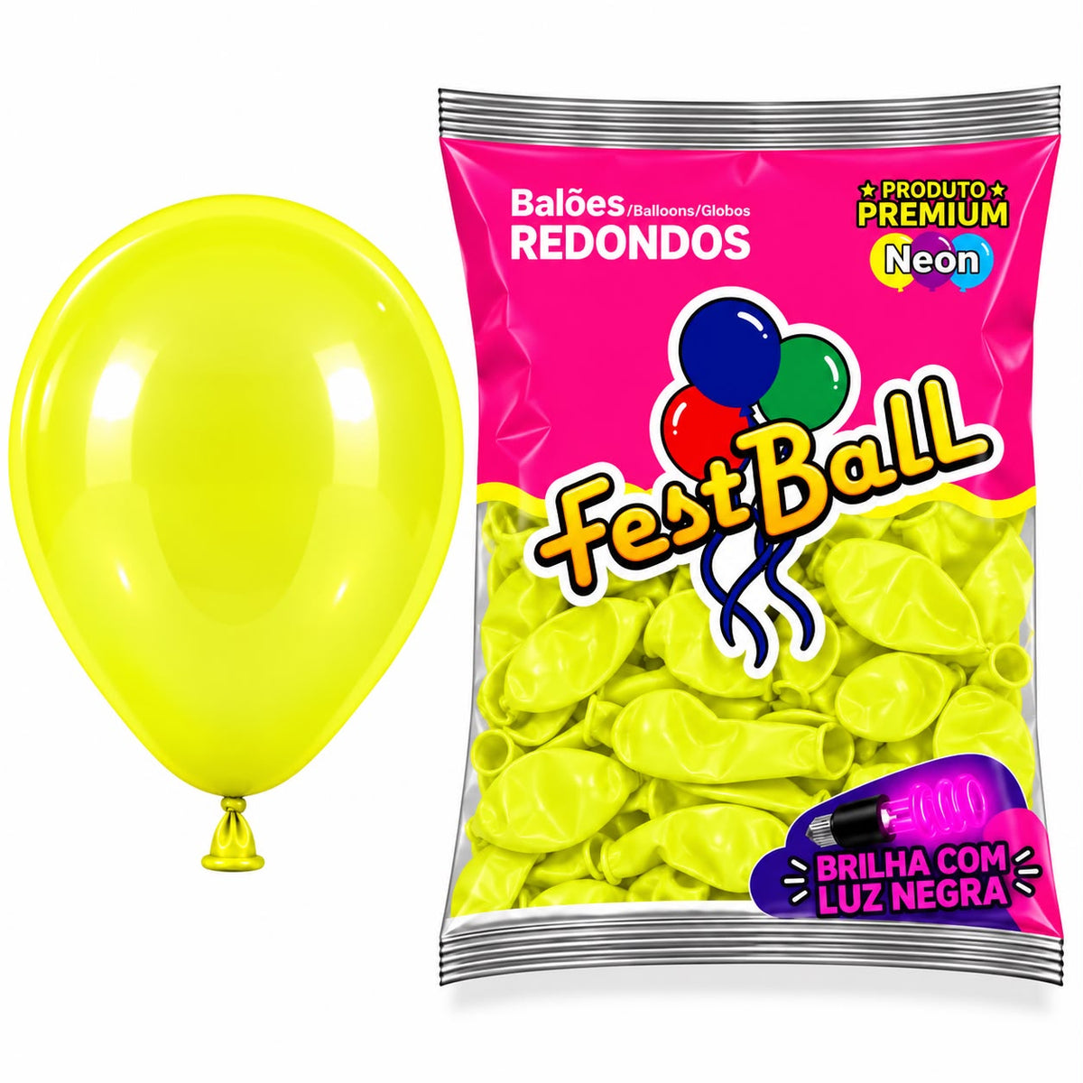Balão Neon Fest Ball