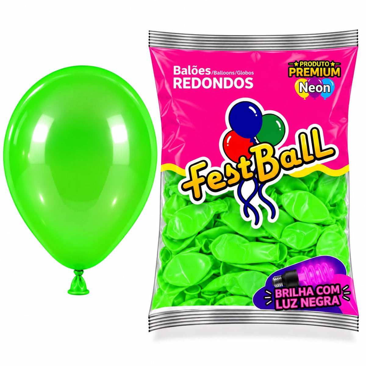Balão Neon Fest Ball
