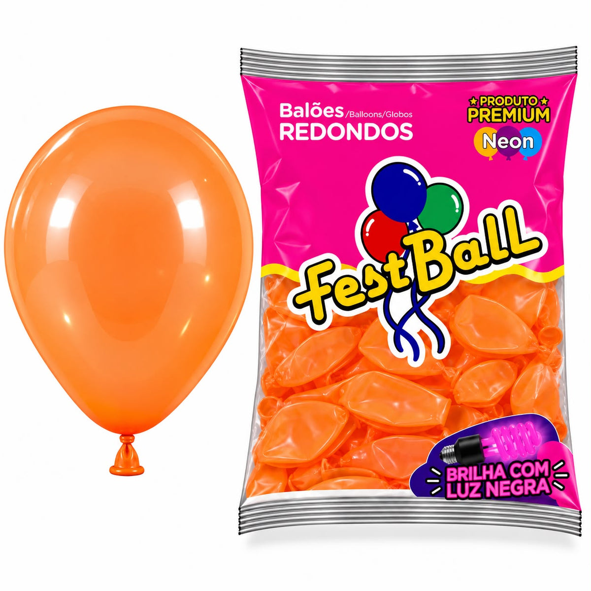 Balão Neon Fest Ball