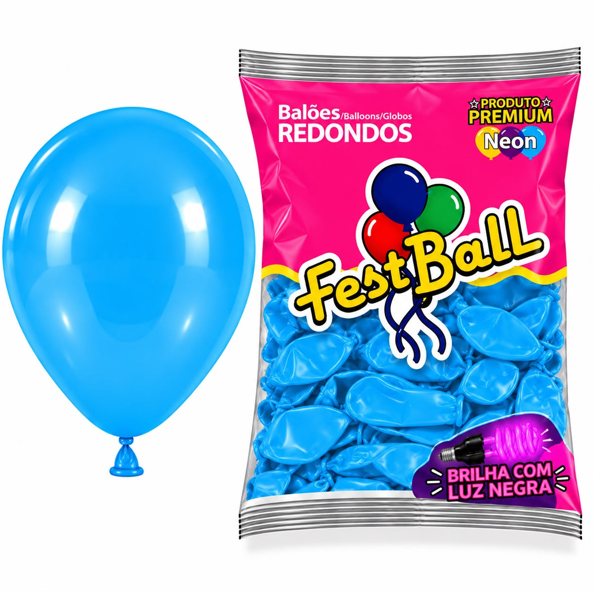 Balão Neon Fest Ball