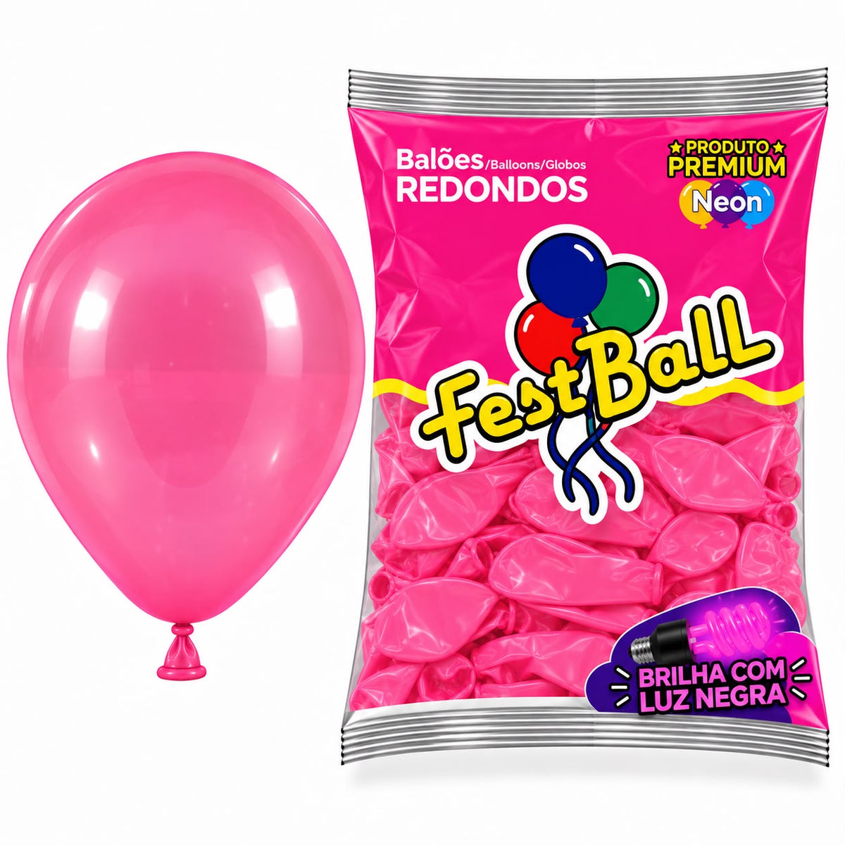 Balão Neon Fest Ball