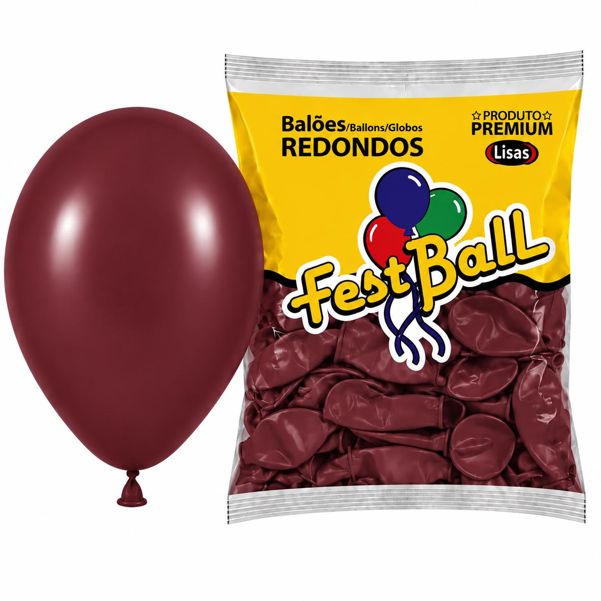 Balão Liso Fest Ball