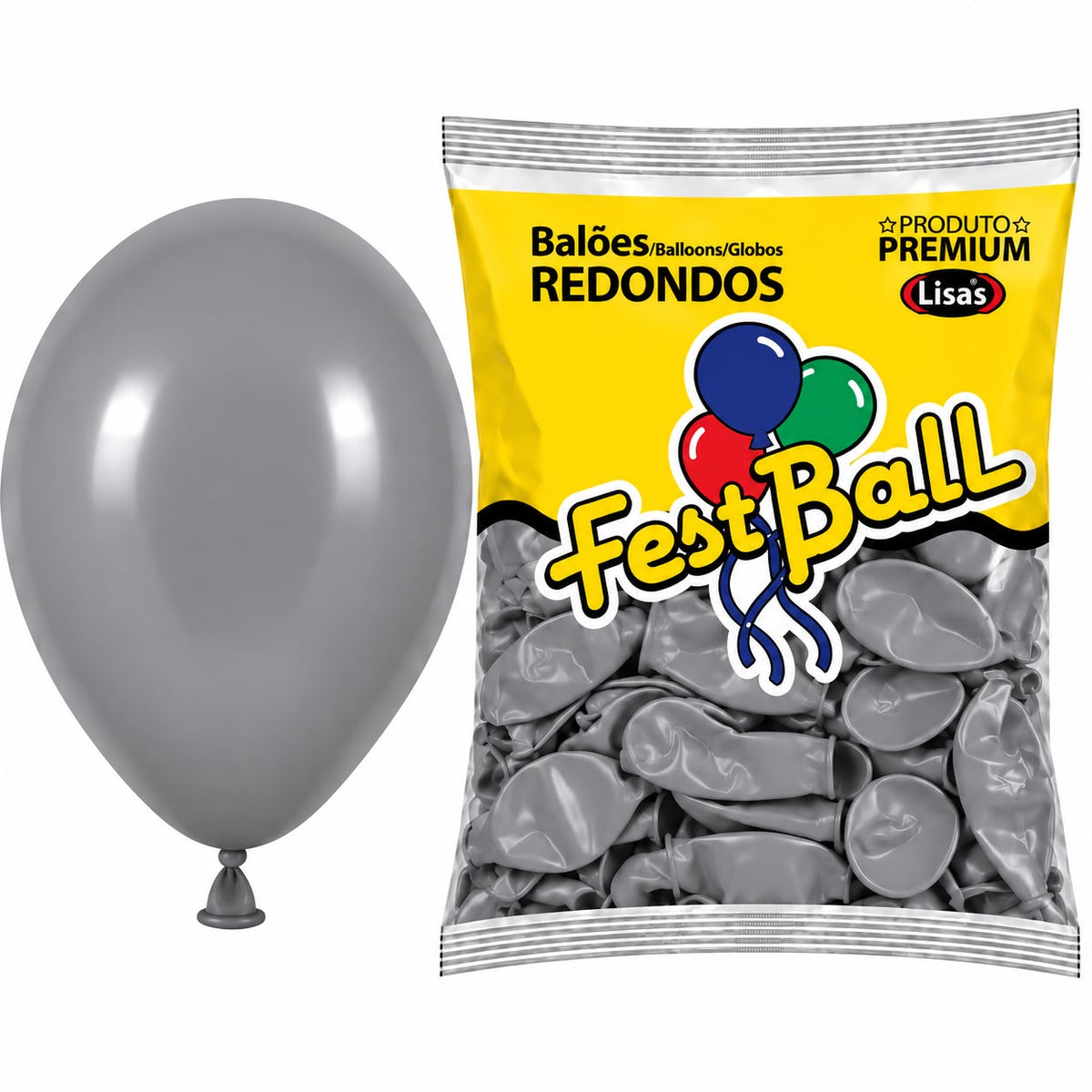 Balão Liso Fest Ball