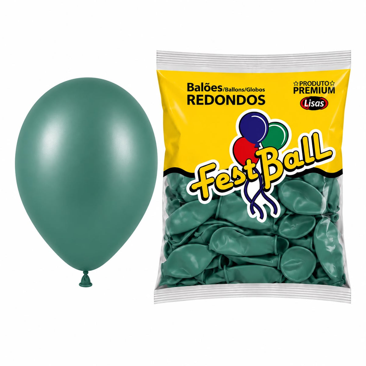 Balão Liso Fest Ball