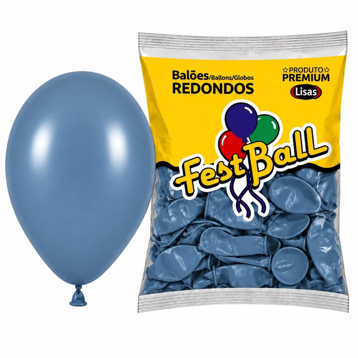 Balão Liso Fest Ball