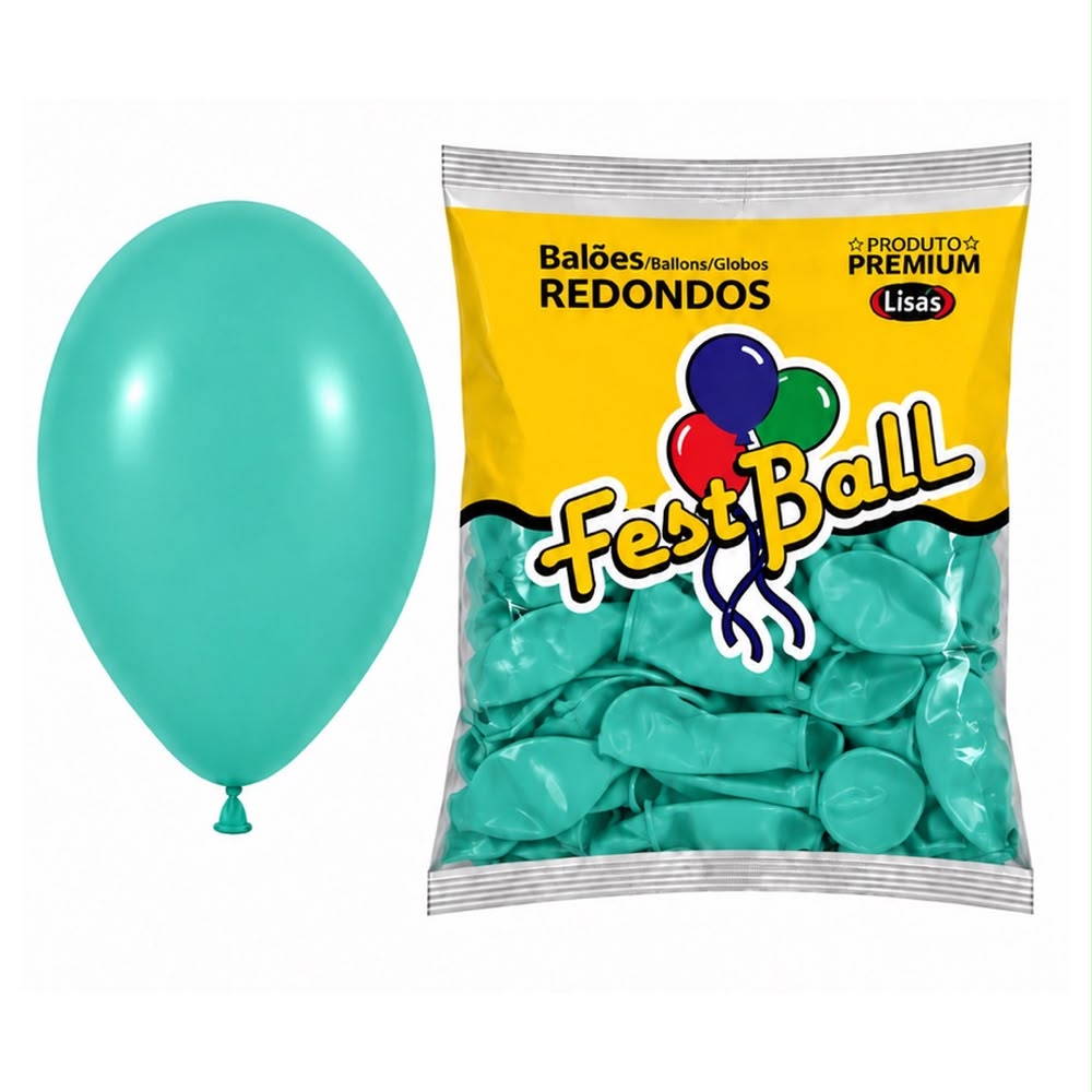 Balão Liso Fest Ball