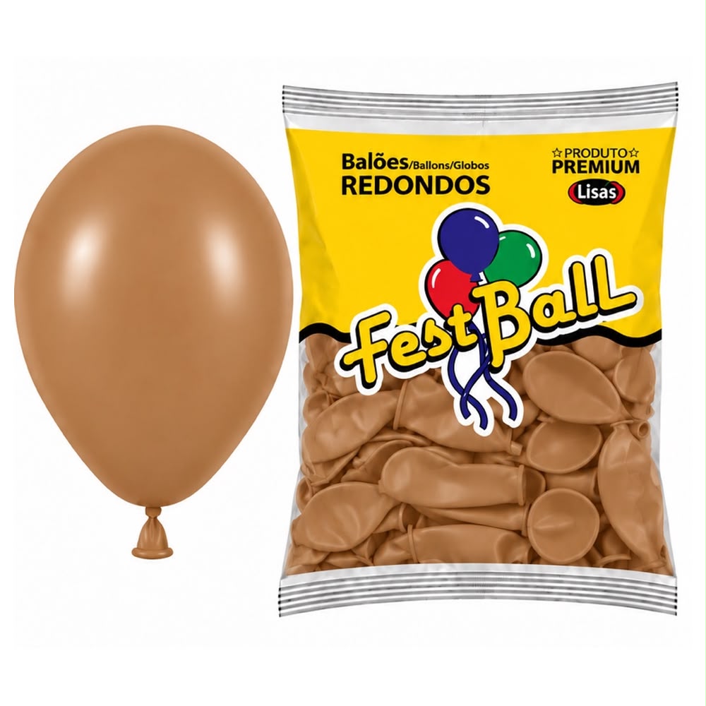 Balão Liso Fest Ball