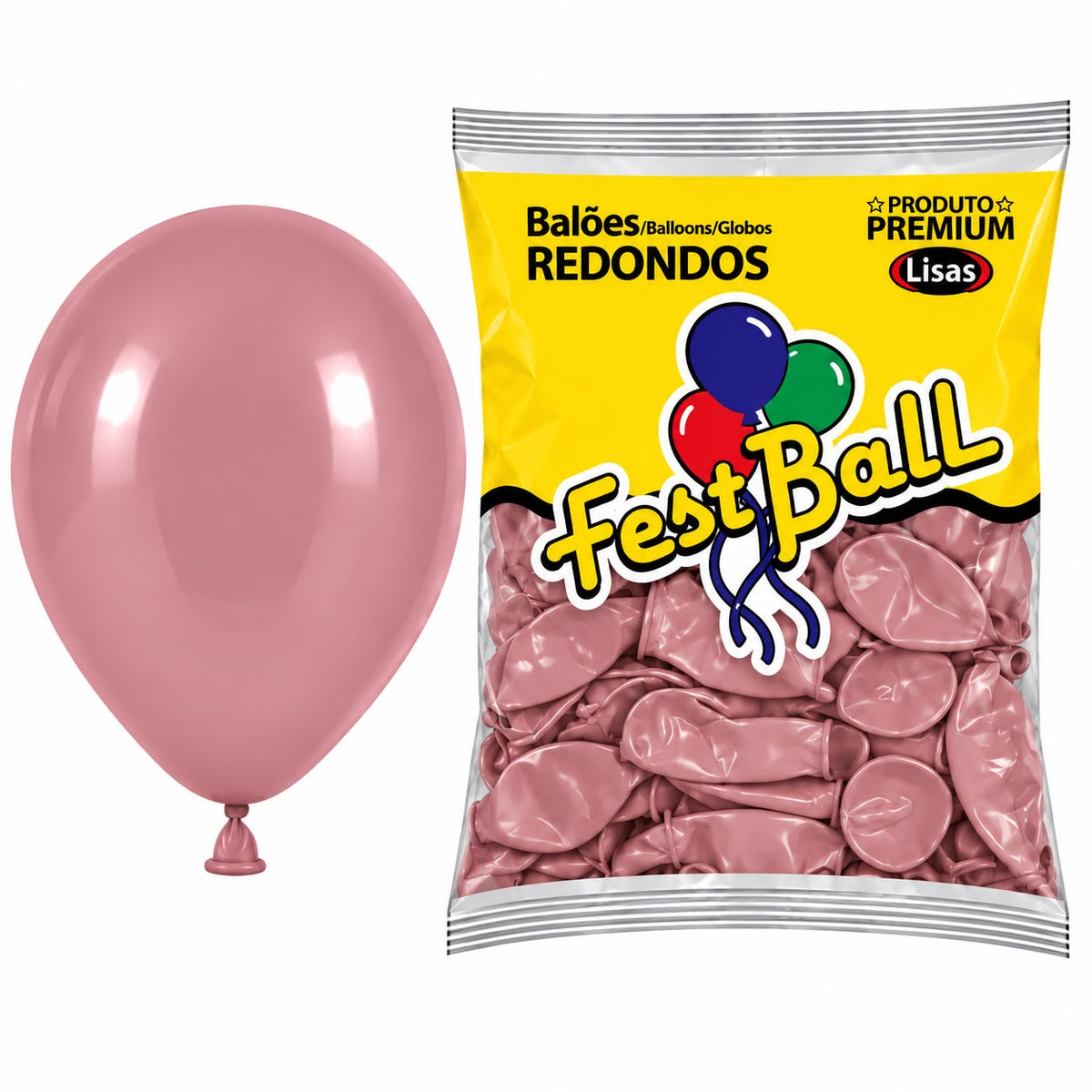 Balão Liso Fest Ball