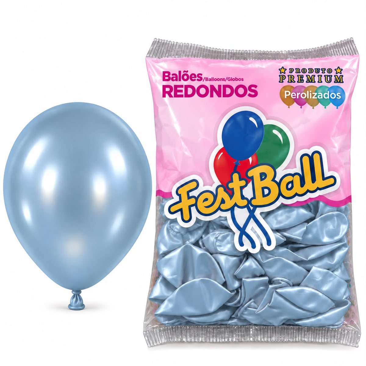 Balão Perolizado Fest Ball