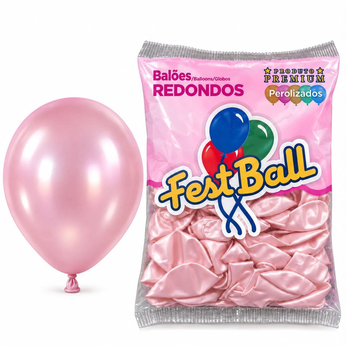 Balão Perolizado Fest Ball
