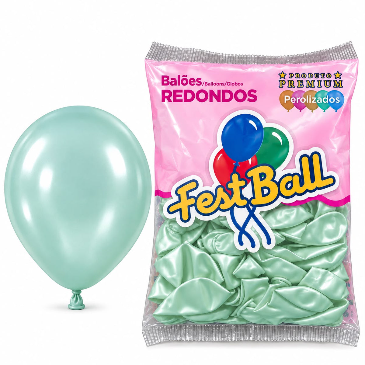 Balão Perolizado Fest Ball