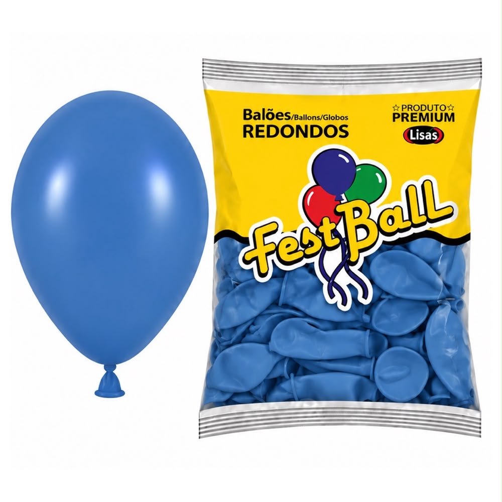 Balão Liso Fest Ball