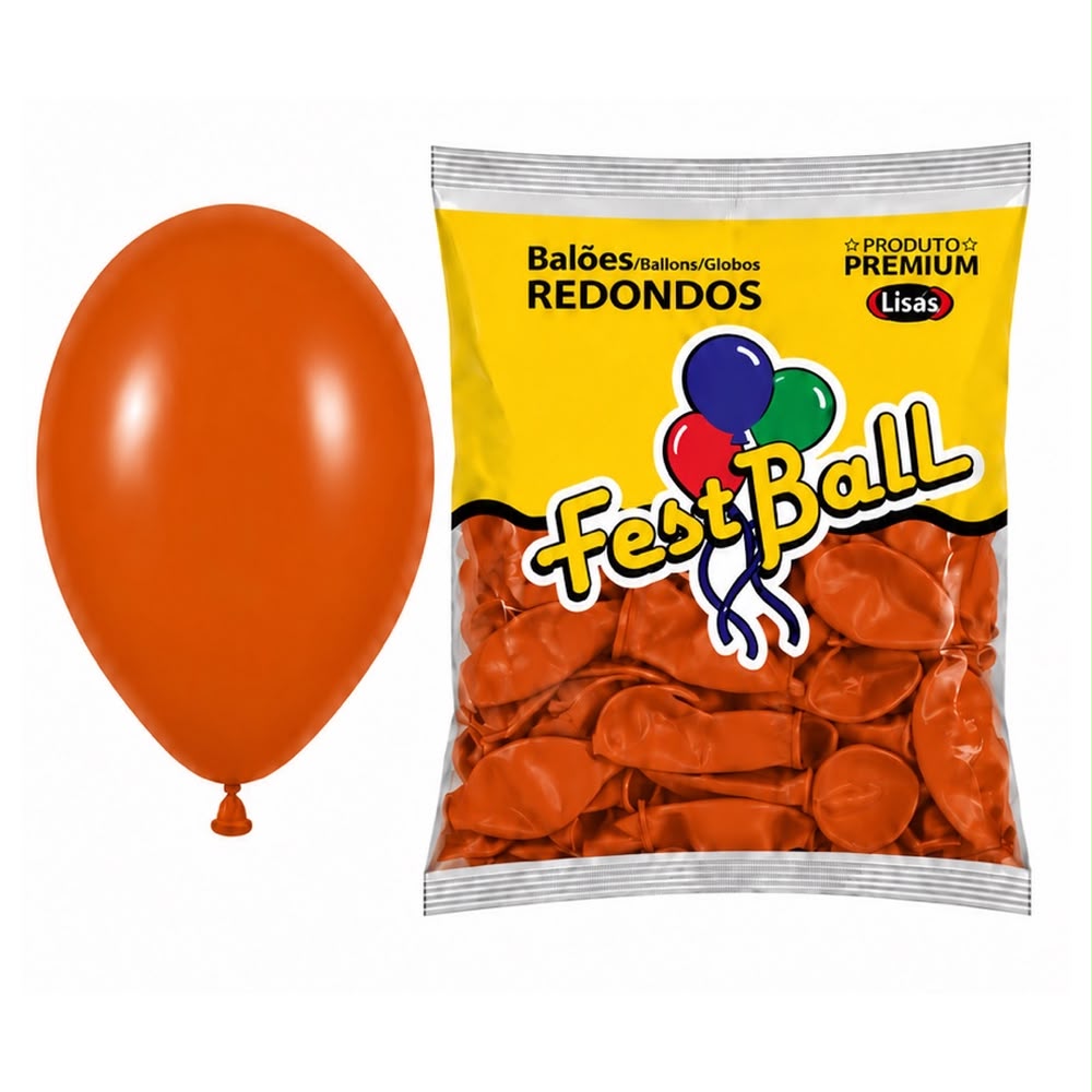 Balão Liso Fest Ball