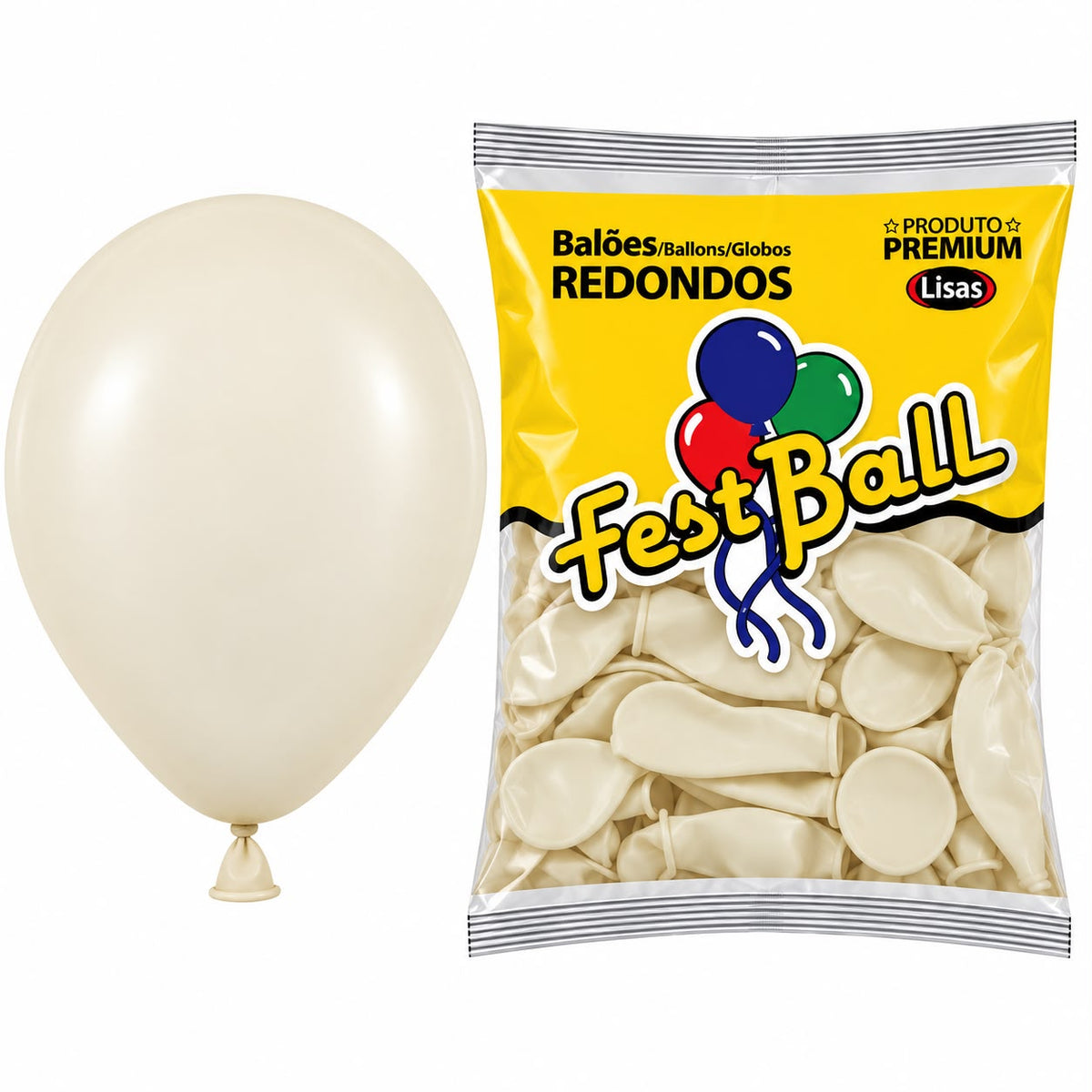 Balão Liso Fest Ball