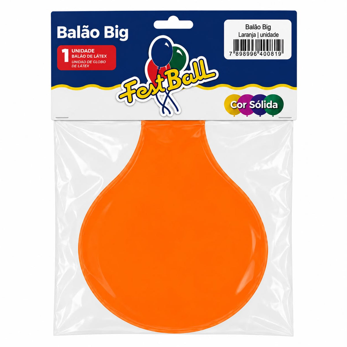 Balão Liso Fest Ball
