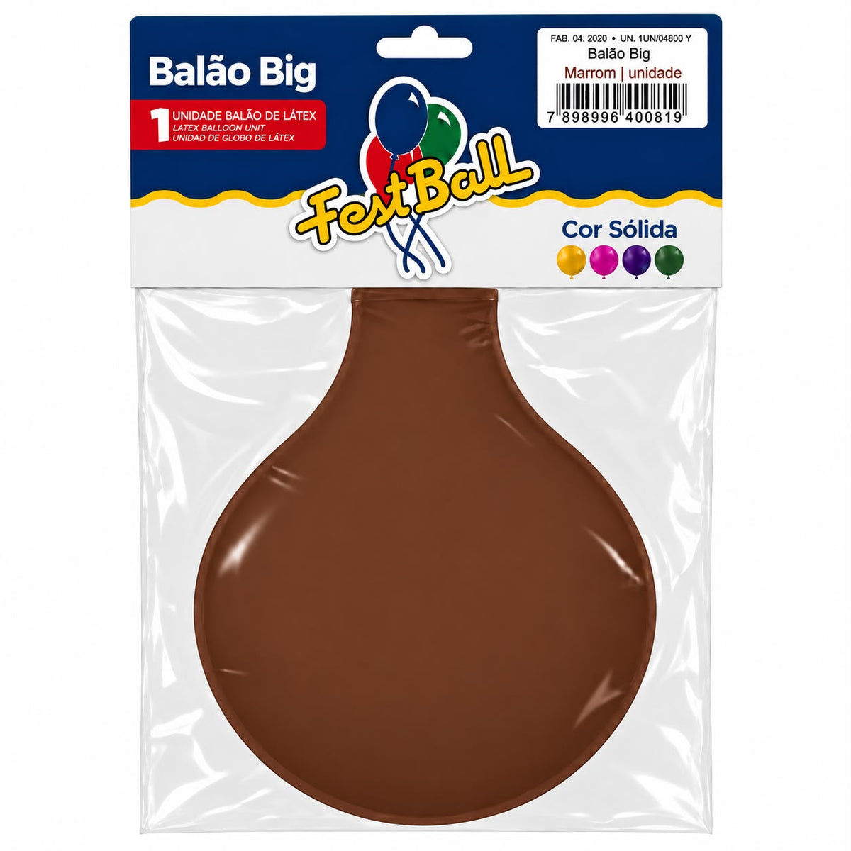 Balão Liso Fest Ball