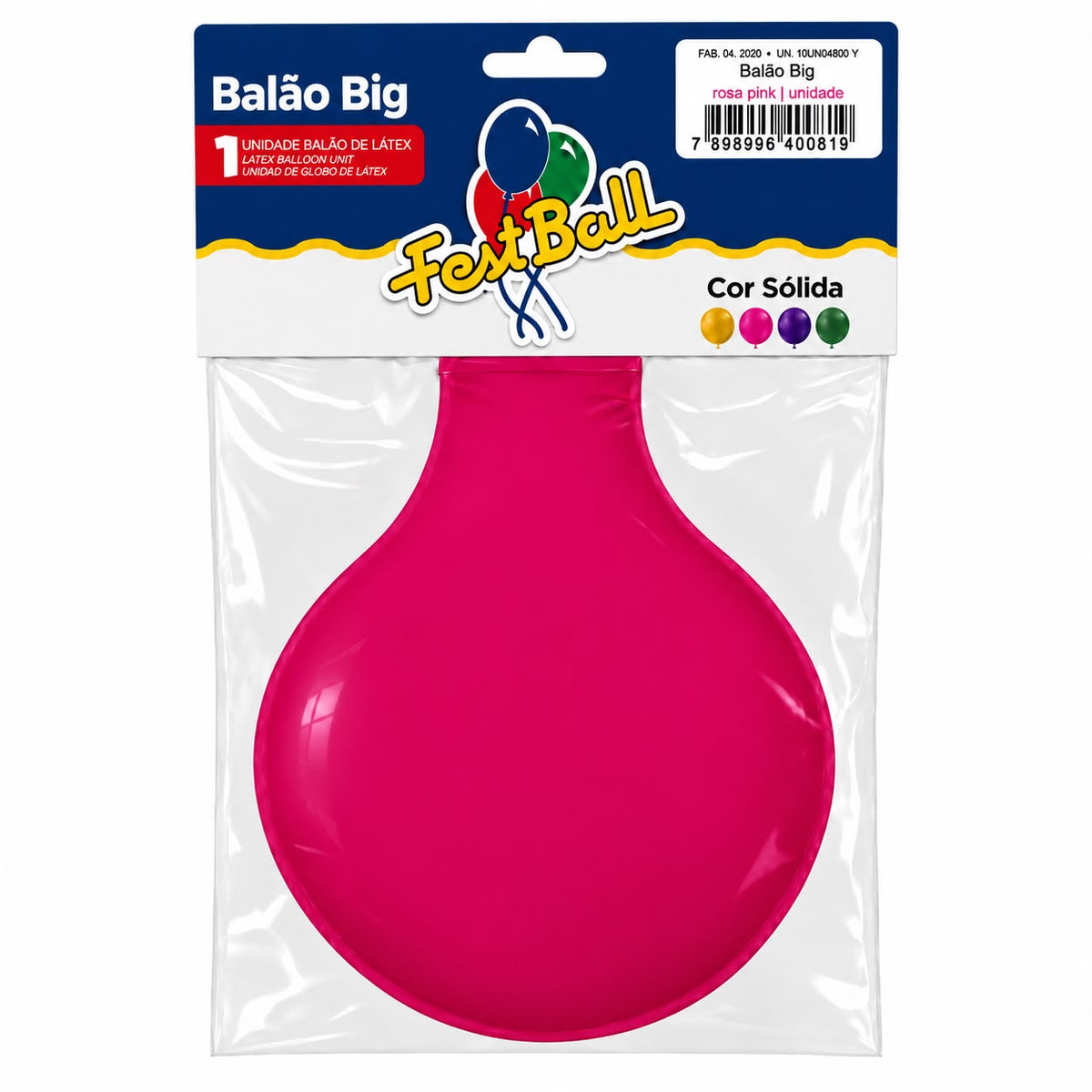 Balão Liso Fest Ball