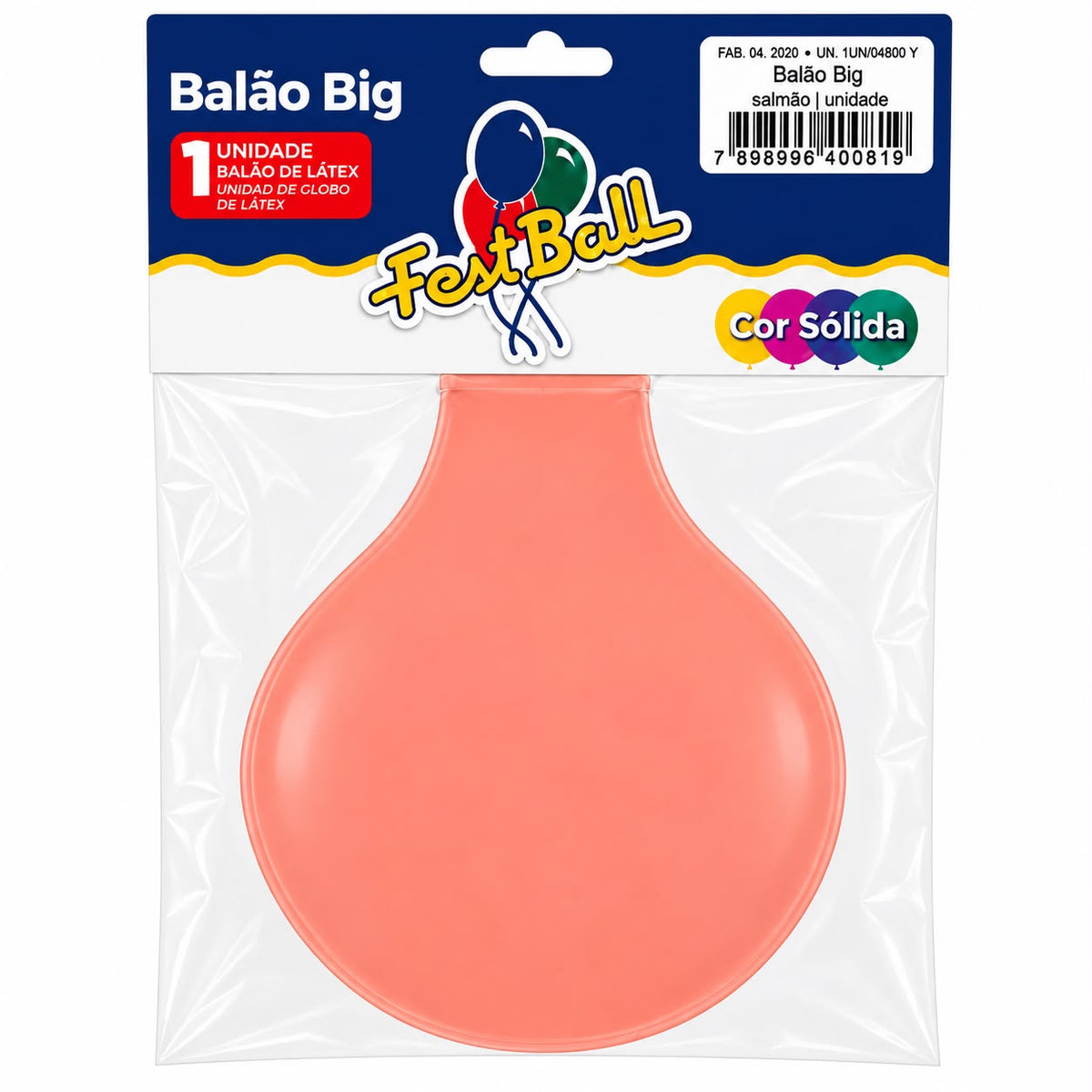 Balão Liso Fest Ball