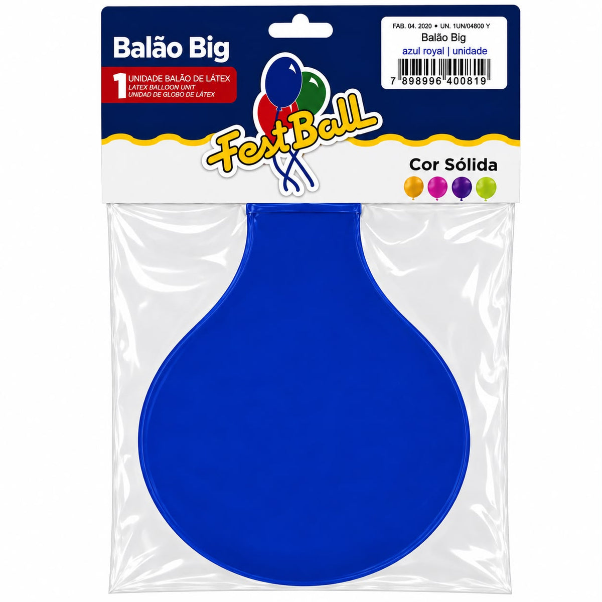 Balão Liso Fest Ball