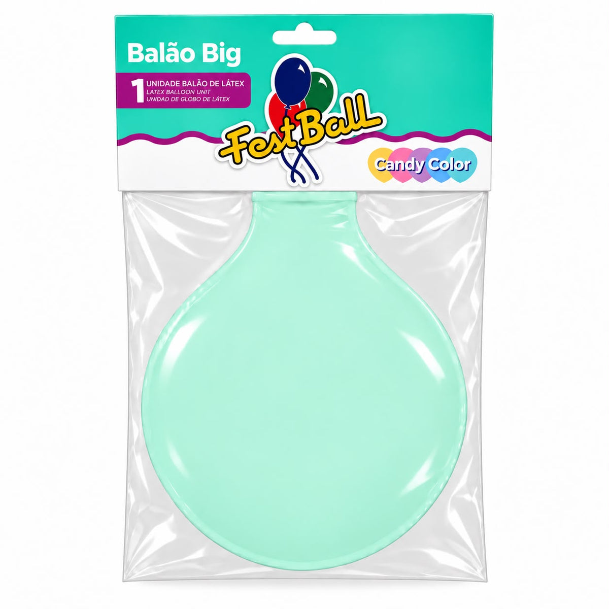Balão Liso Fest Ball