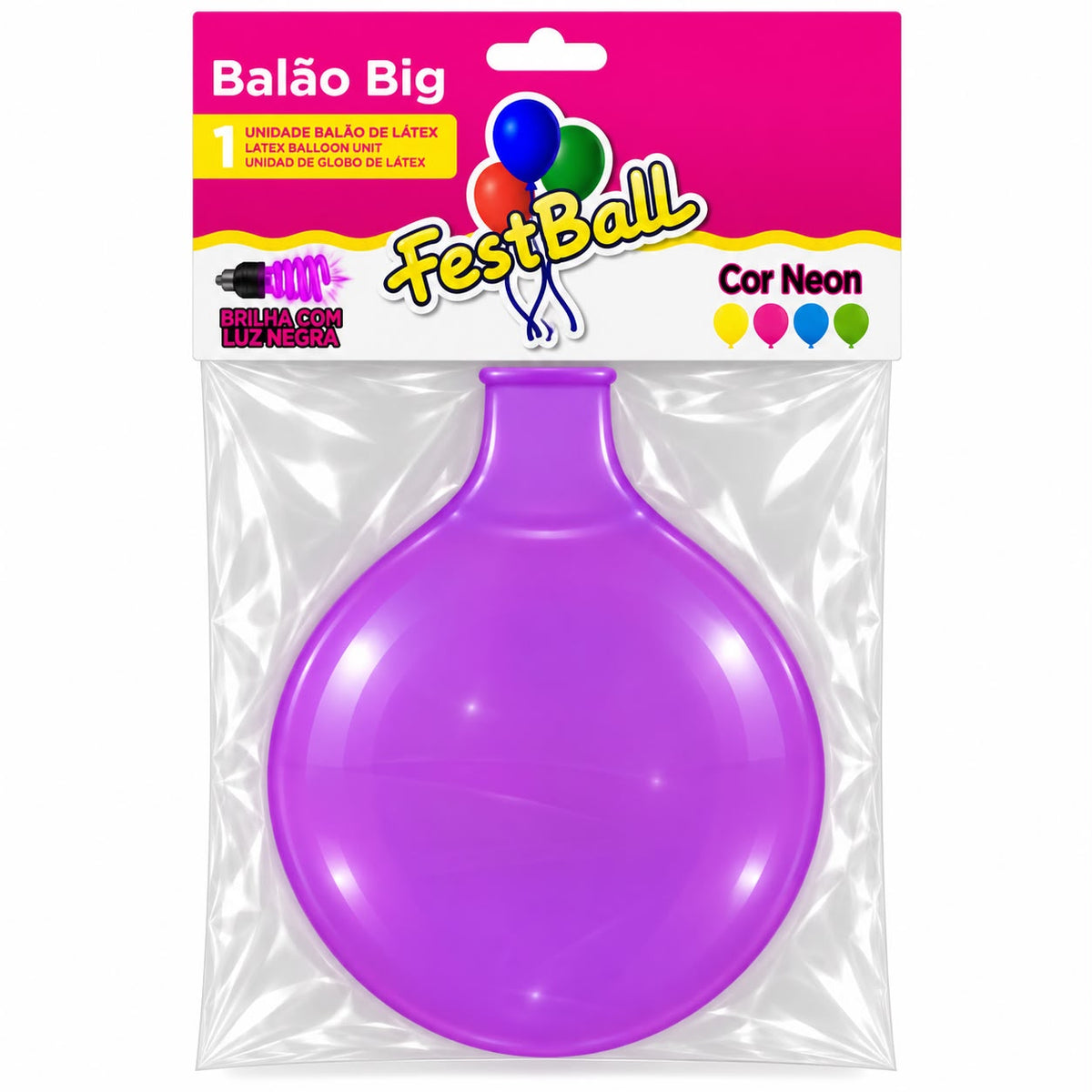 Balão Neon Fest Ball