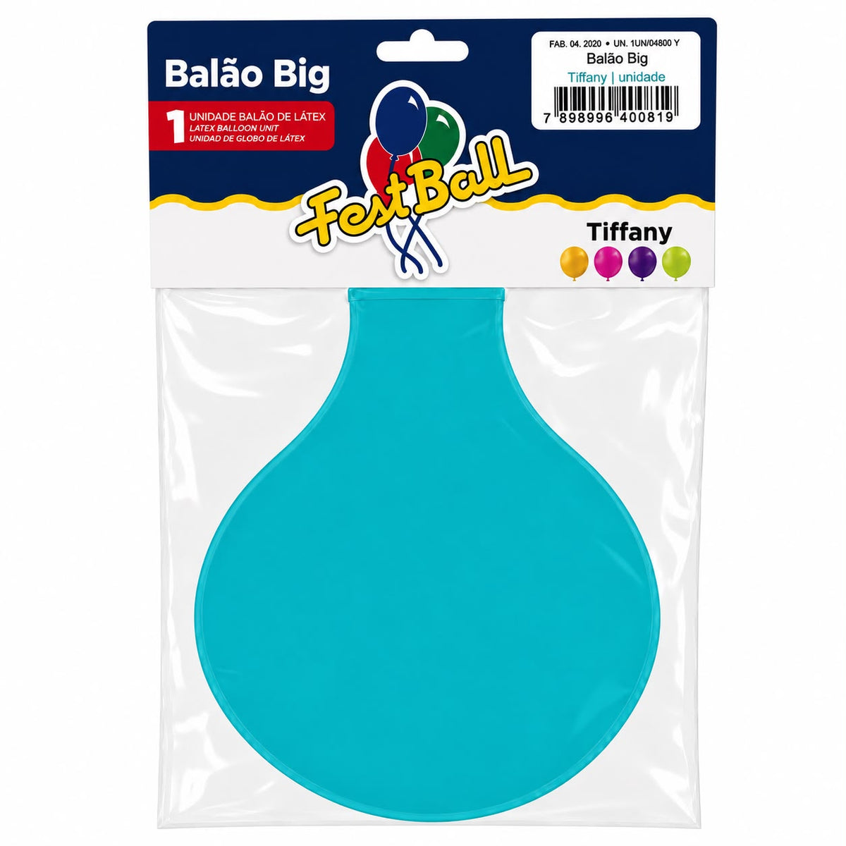 Balão Liso Fest Ball
