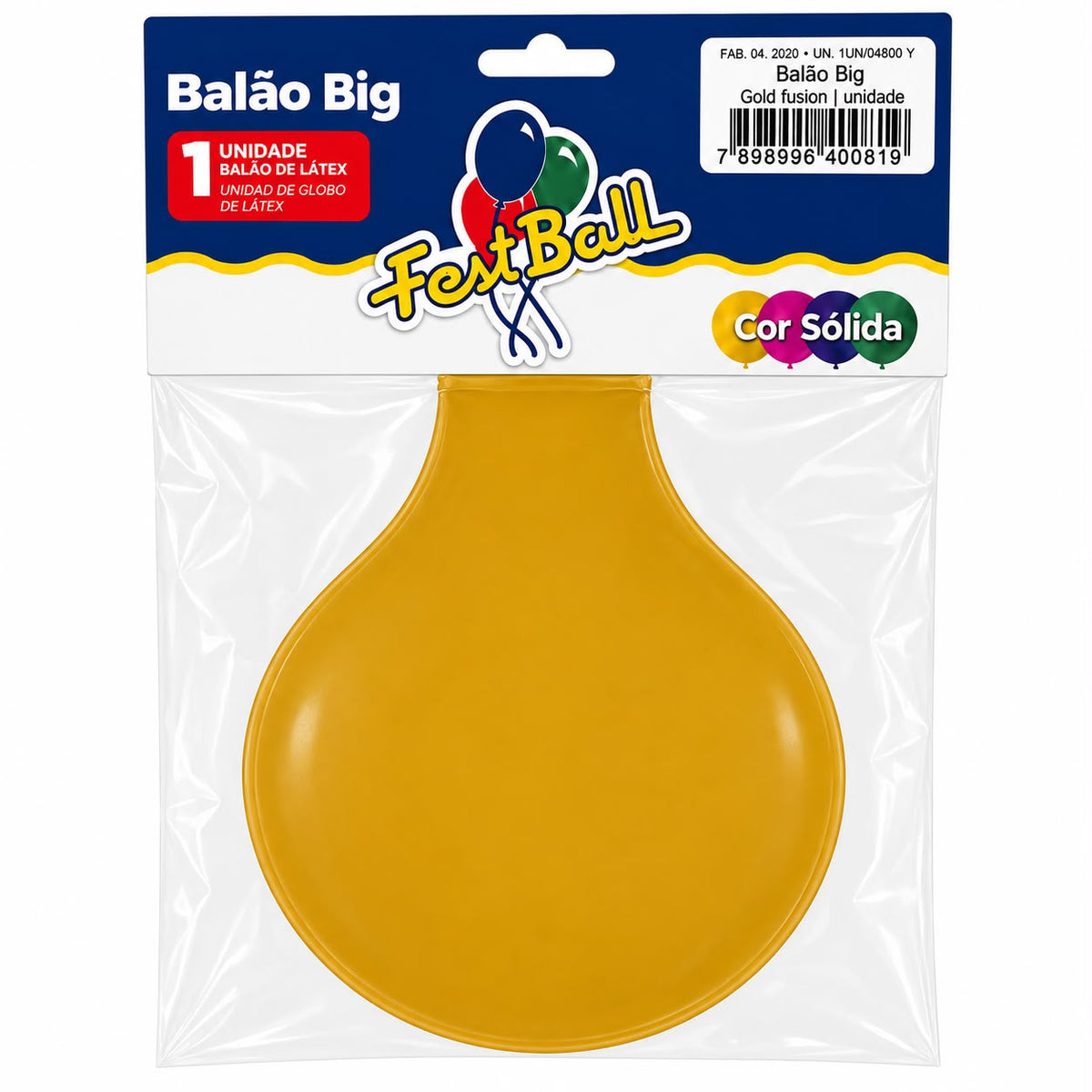 Balão Liso Fest Ball
