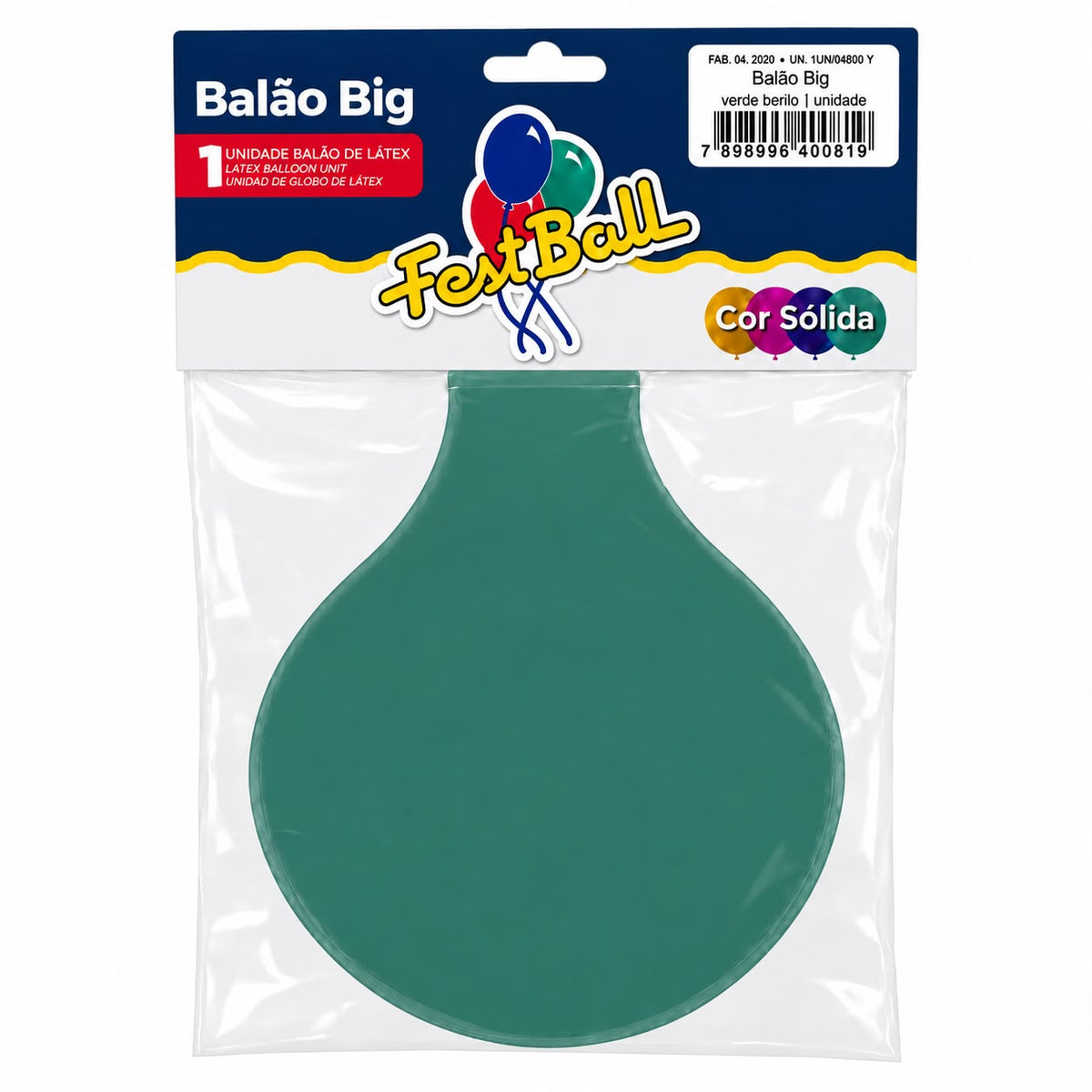 Balão Liso Fest Ball