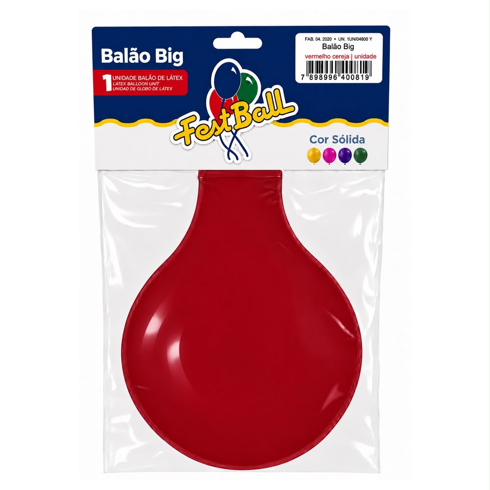 Balão Liso Fest Ball