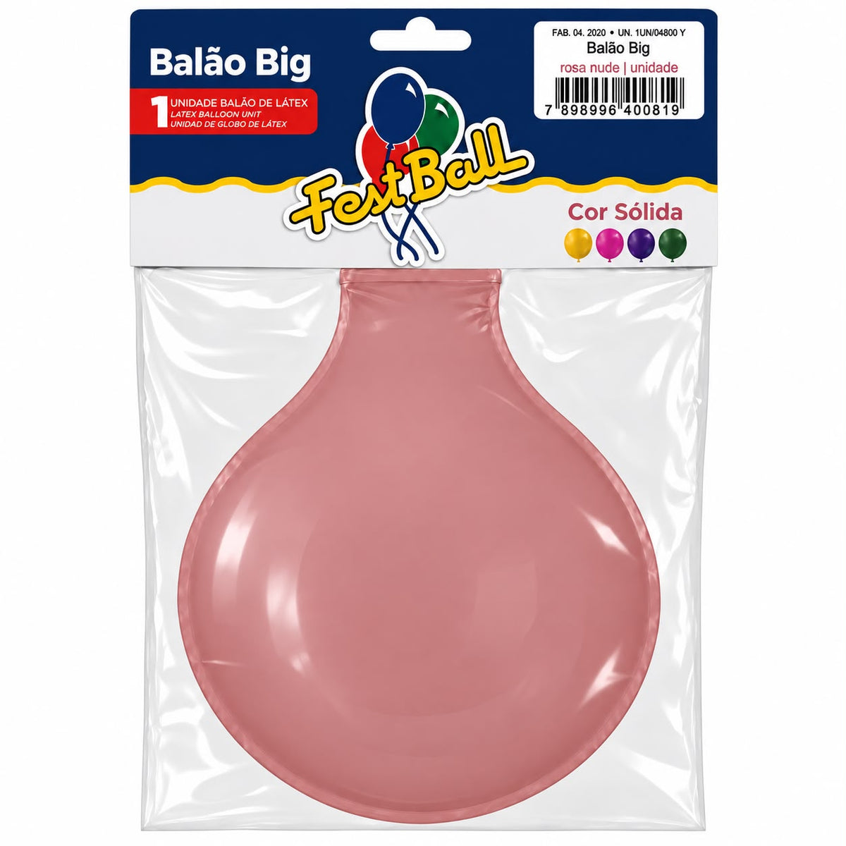 Balão Liso Fest Ball