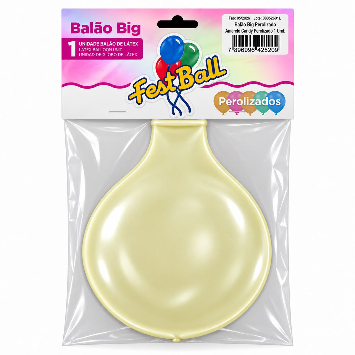 Balão Perolizado Fest Ball