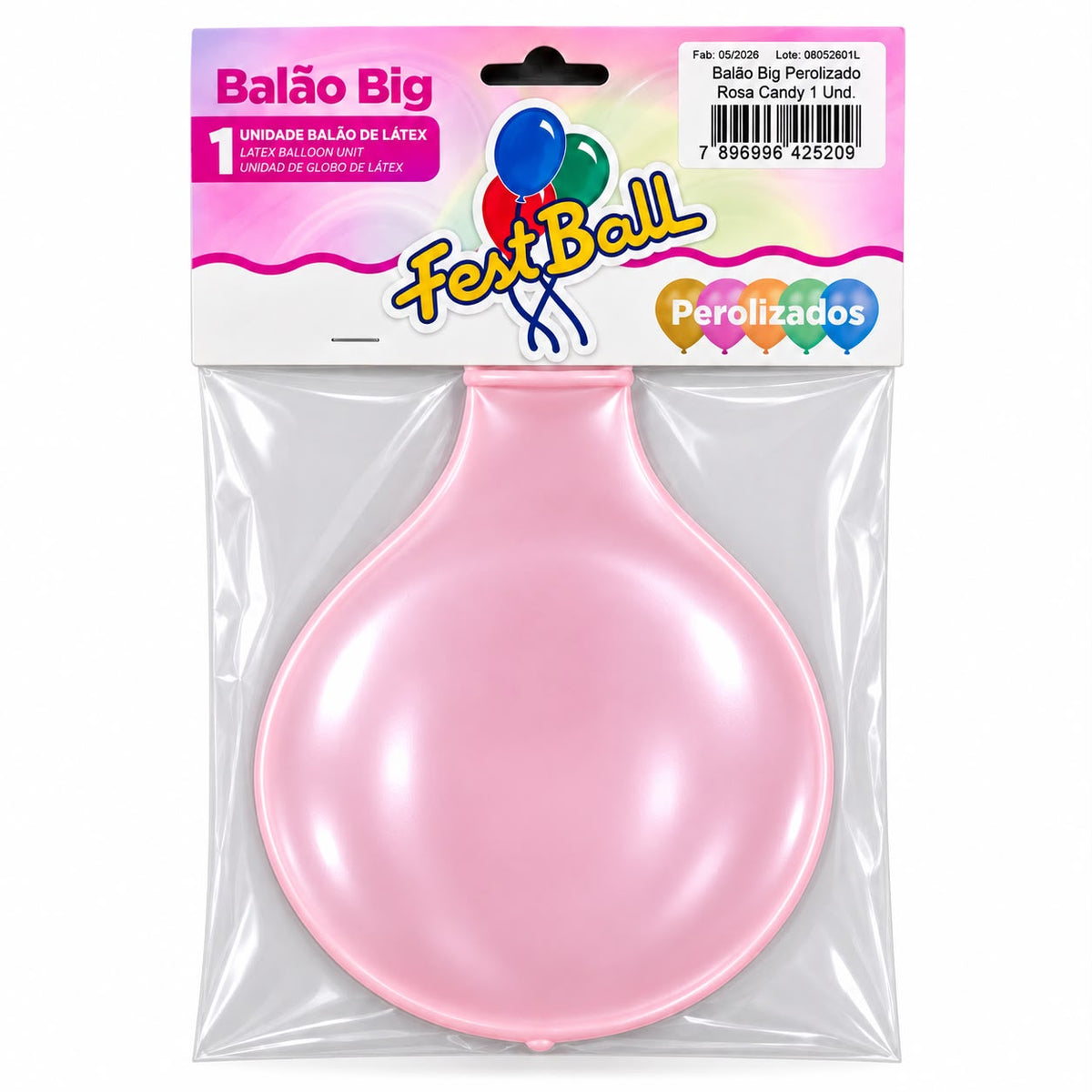 Balão Perolizado Fest Ball