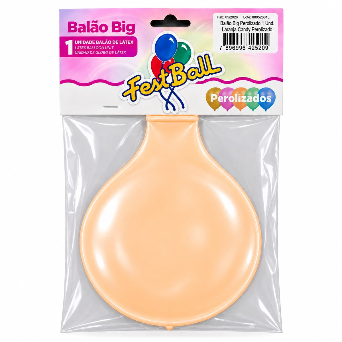 Balão Perolizado Fest Ball