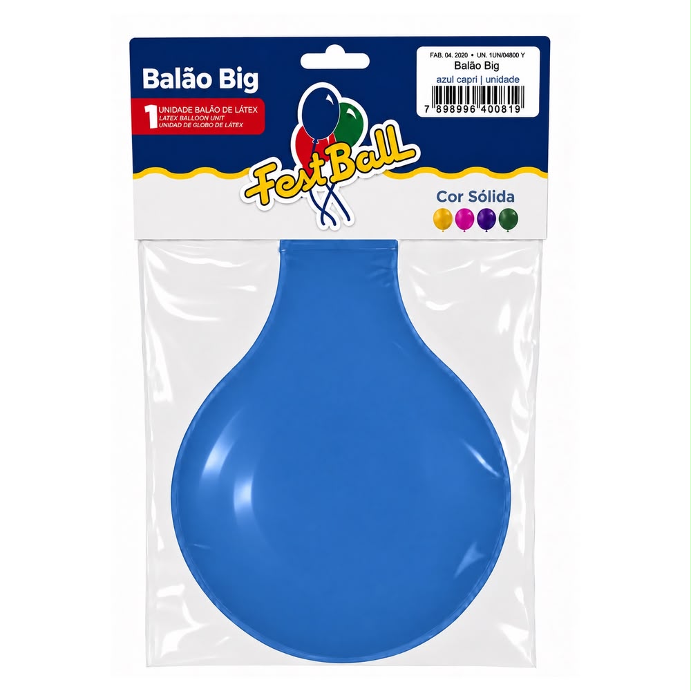 Balão Liso Fest Ball