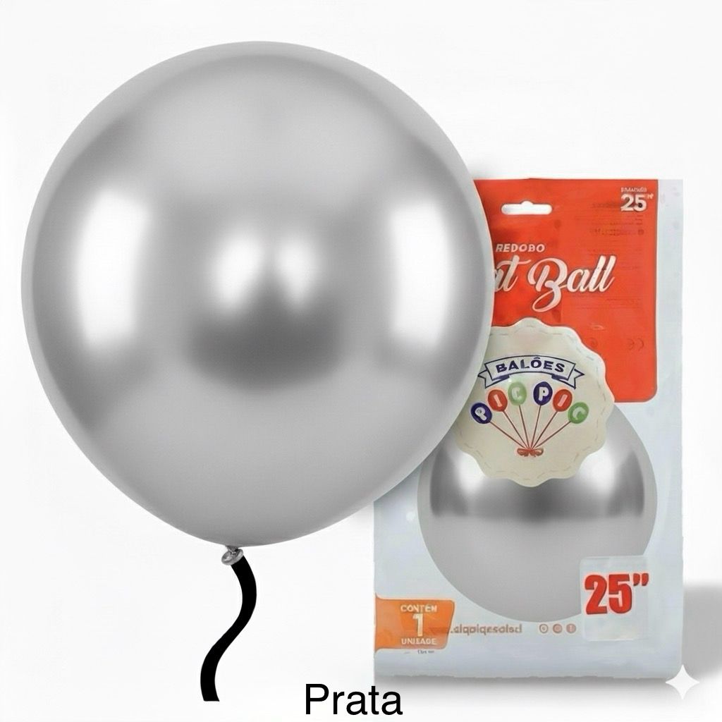 TAMANHO FAT 25" POLEGADA PLATINO COM 1 UNIDADE