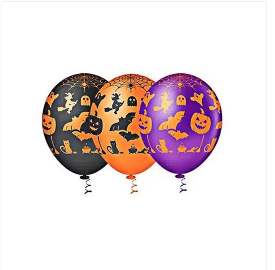 BALÃO DECORADO 10" COM 25 UNIDADE