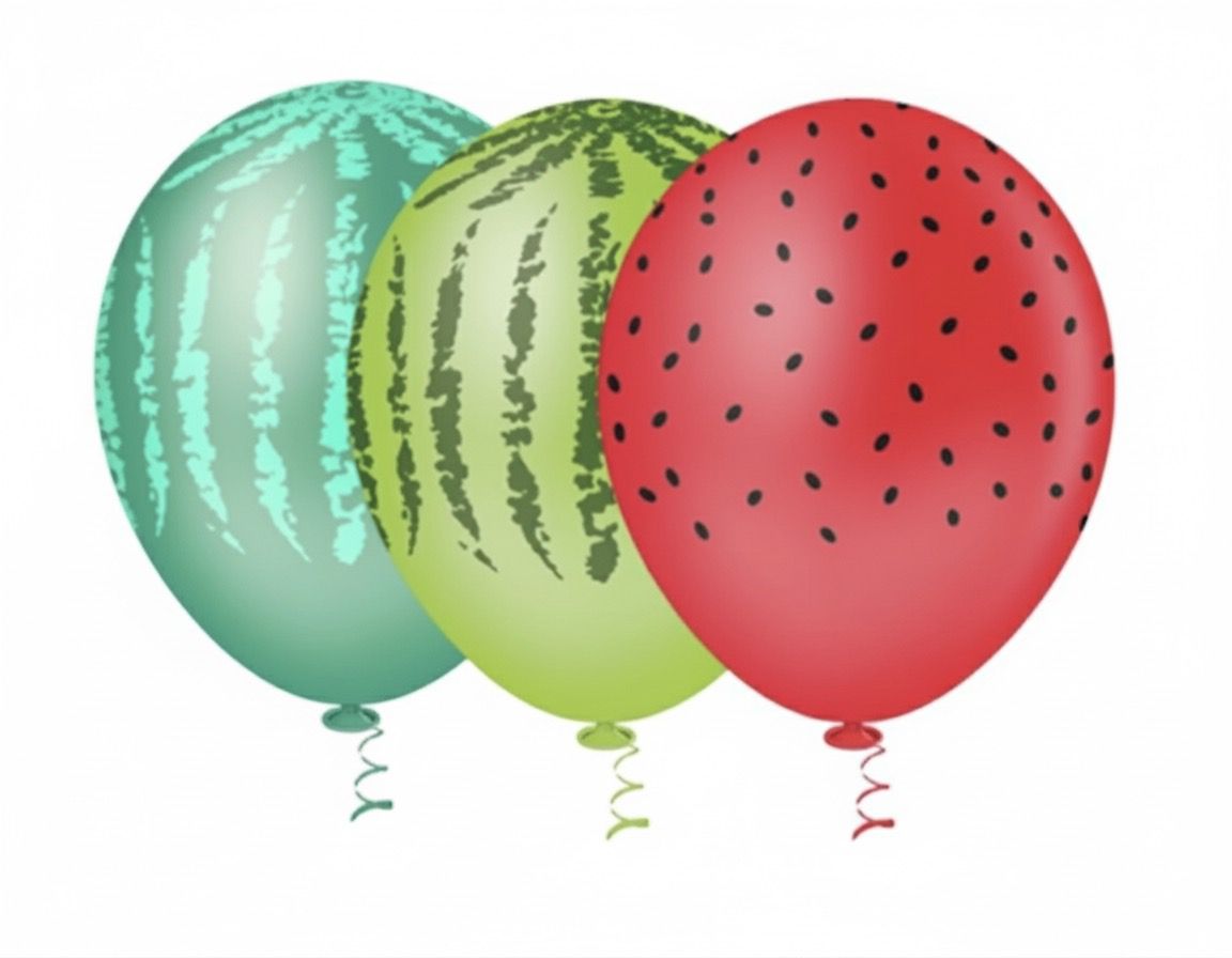 BALÃO DECORADO 10" COM 25 UNIDADE