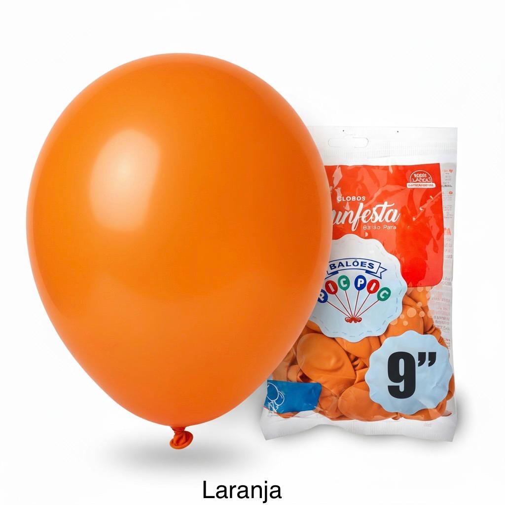 TAMANHO 9" POLEGADA LISO COM 50 UNIDADES