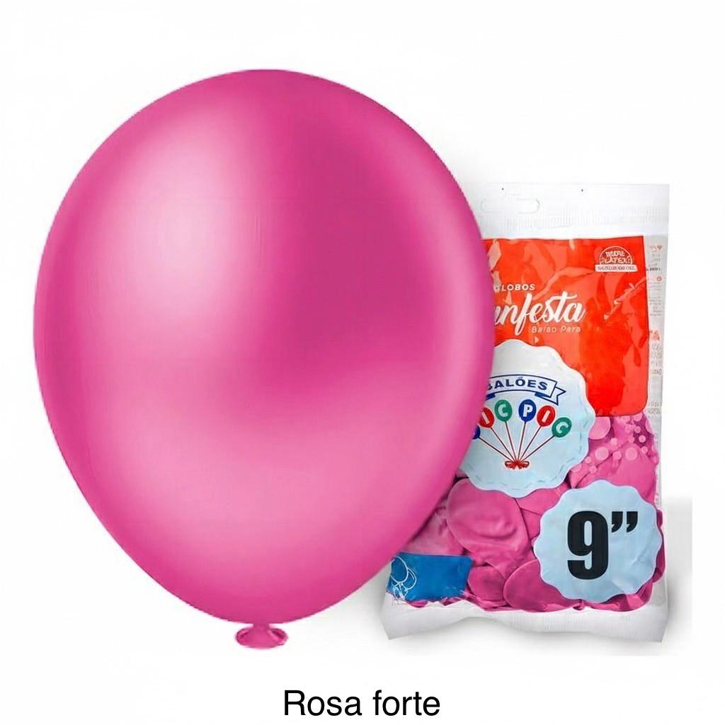 TAMANHO 9" POLEGADA LISO COM 50 UNIDADES