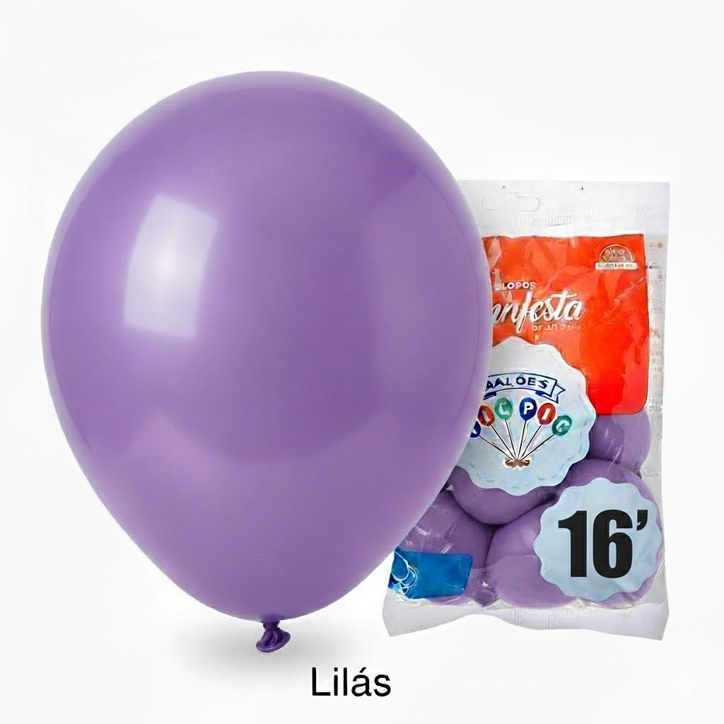 TAMANHO 16" POLEGADA LISO COM 12 UNIDADES