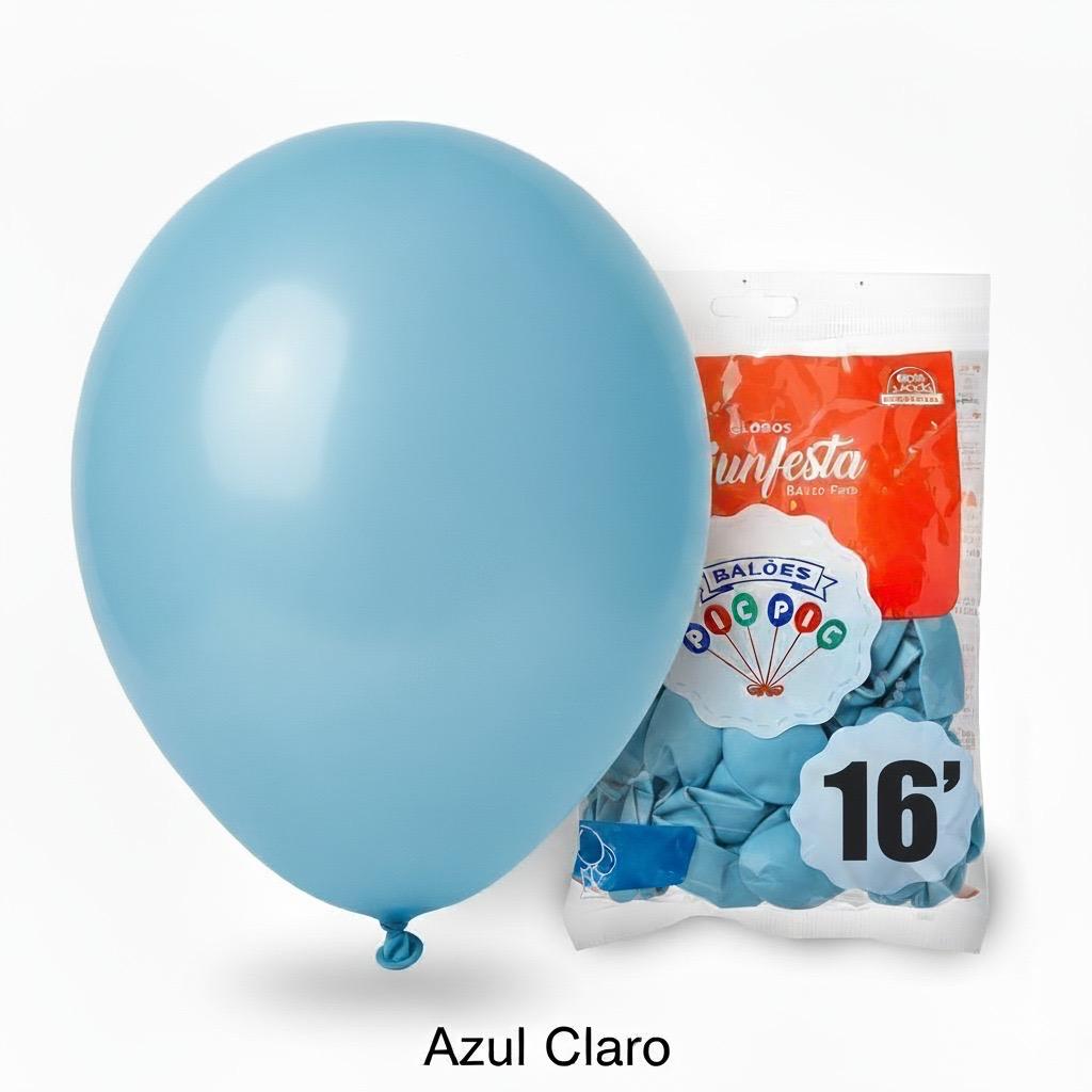 TAMANHO 16" POLEGADA LISO COM 12 UNIDADES
